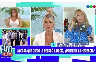 Ana Rosenfeld habló sobre la casa que Diego Maradona le donó a Rocío Oliva durante su noviazgo