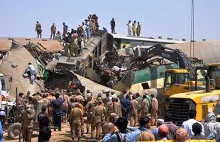 Los accidentes de trenes son comunes en Pakistán