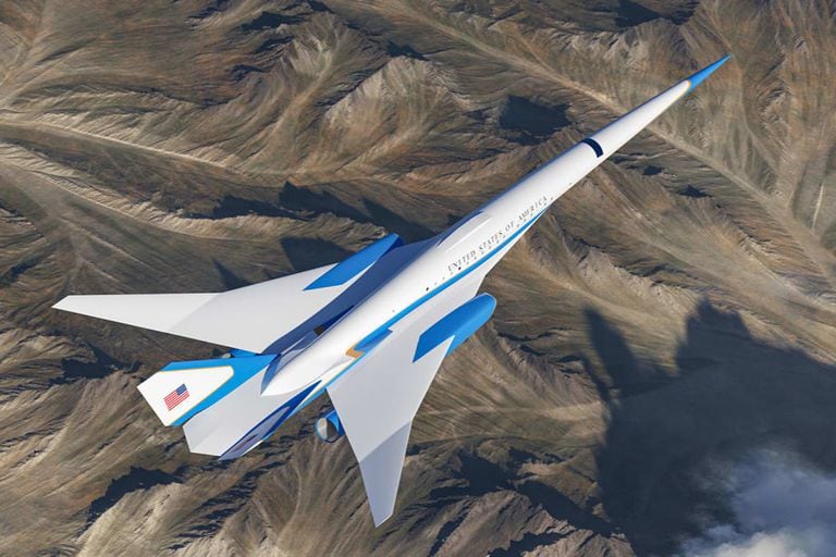 Air Force One: el plan para convertirlo en un jet supersónico