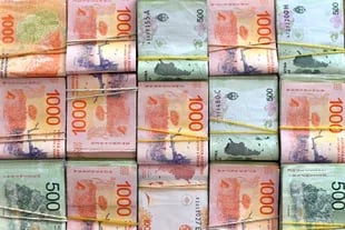 Banconote in pesos argentini