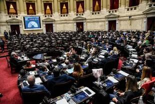 Sesión en Diputados