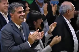 Jorge Capitanich en la entrega del título honorífico Honoris Causa a Cristina Kirchner