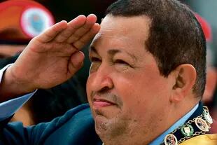 Hugo Chávez en un acto oficial en 2012