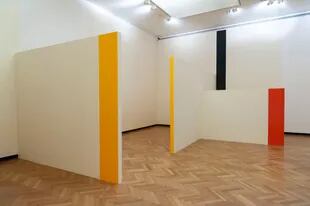 "Lo que he hecho es abrir una obra mía en todos los planos y hacerla habitable", dice el artista argentino radicado en Segovia sobre esta sala intervenida en el Museo Nacional de Bellas Artes