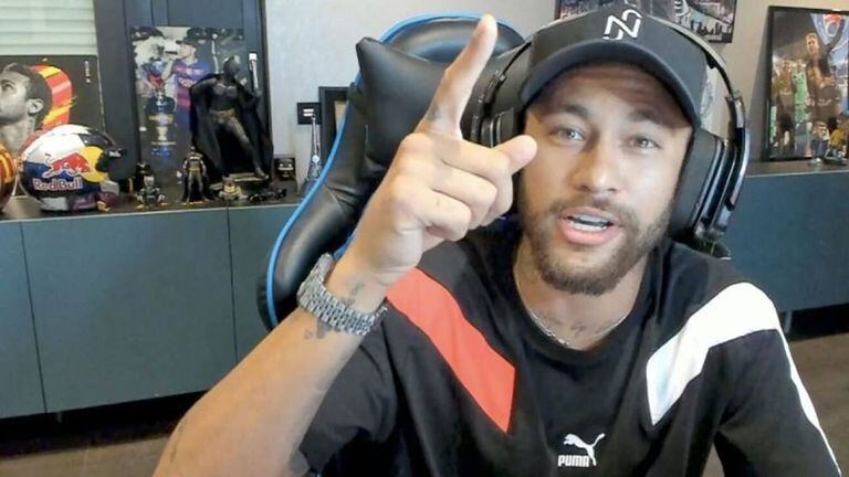 Neymar Jr vuelve al mundo de streaming de la mano de Facebook Gaming