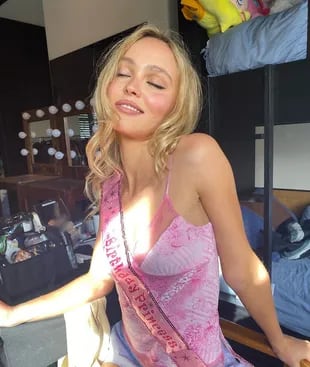"birthday princess"was the phrase Lily-Rose Depp used for her photographs