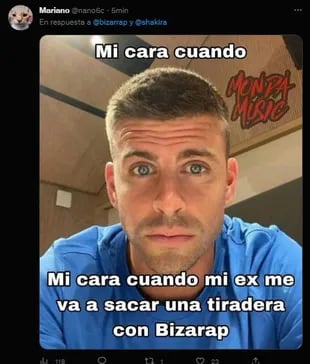 Meme sulla sessione BZRP di Shakira con allusioni al suo ex partner Gerard Pique