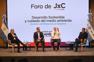 Horacio Rodríguez Larreta en el foro de Juntos por el Cambio en Corrientes