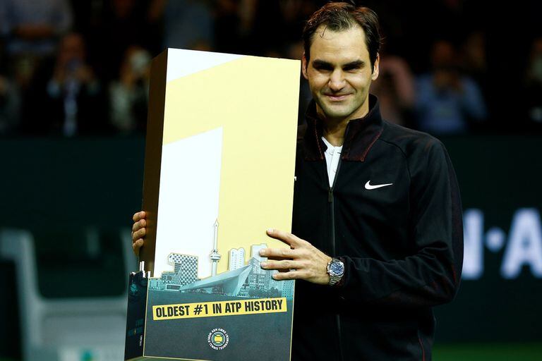 Histórico: Roger Federer ganó y será el líder del ranking de mayor edad