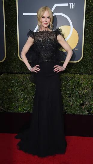 Nicole Kidman fue la primera en recibir un premio: fue por su interpretación de Celeste en la miniserie de HBO Big Little Lies