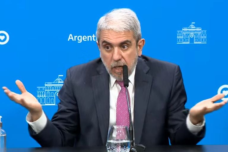 El ministro de Seguridad, Aníbal Fernández