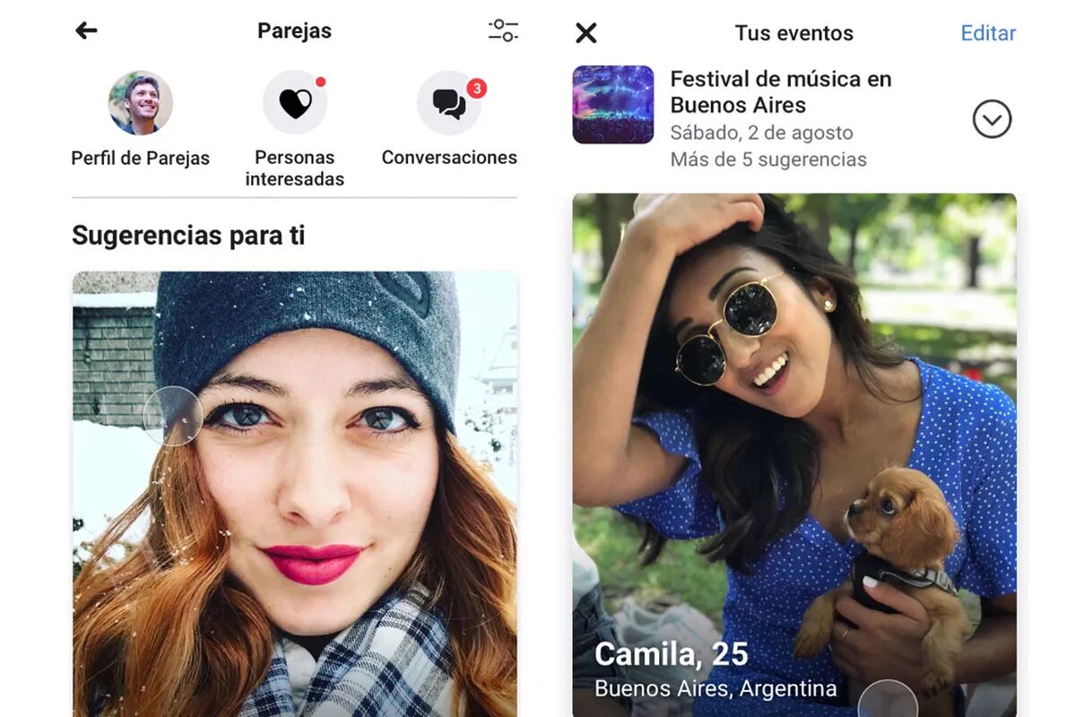 Dating: la app de Facebook para encontrar pareja ya funciona en la  Argentina - LA NACION