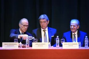 Encuentro Nacional de la Justicia Federal.
Carlos Rosenkrantz, Horacio Rosatti y Juan Carlos Maqueda