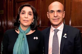 Silvia Majdalani y Gustavo Arribas, los jefes de la AFI durante el macrismo