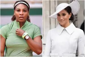 El video retro de Serena Williams con la reina por el que estallaron los detractores de Meghan