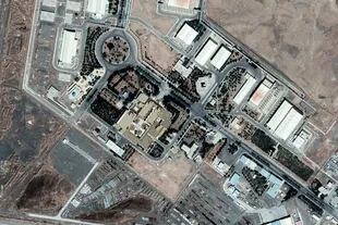 Vista aérea de la central nuclear Natanz en Irán