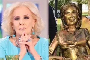 Mirtha Legrand fue tajante al opinar de la estatua con la que la homenajearon en Villa Canás