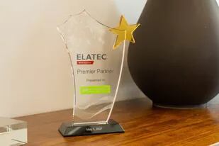 ELATEC Premier Partner Award presented to ACDI (Photo: Business Wire)