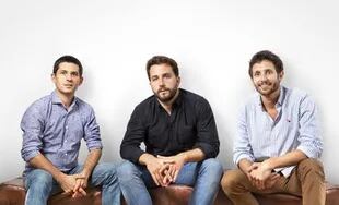 Gabriel Marin, Santi Bibiloni y José Gettas, confundadores de COR lograron levantar US$6 millones.