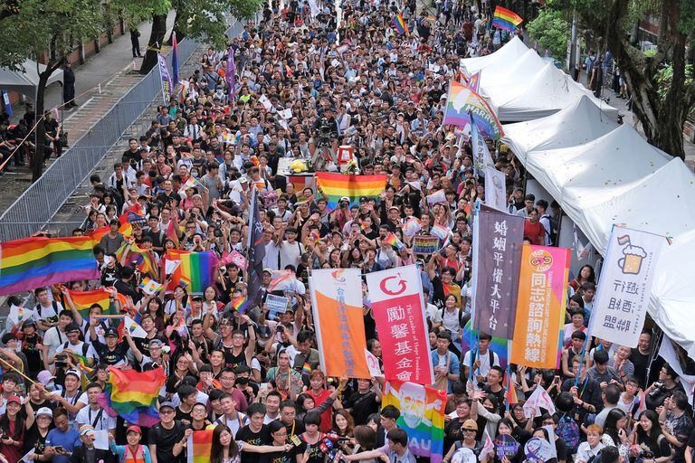 Taiwán aprobó la primera ley en Asia que reconoce el matrimonio homosexual