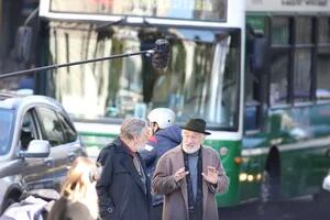 Cómo fue el último día de rodaje de Robert De Niro en pleno centro de Buenos Aires