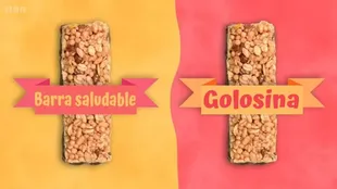 Diferentes expertos hicieron un experimento con dos etiquetas diferentes en una barra de cereal