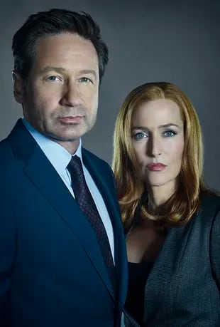 Mulder y Scully, los míticos protagonistas de Los expedientes secretos X