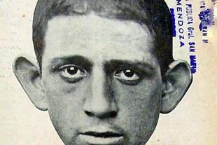 Las orejas aladas de Santos Godino fueron motivo de estudio de criminologos
