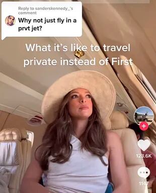 Una pareja de influencers relató a sus seguidores cuánto le costó viajar de Londres a Marruecos en vuelo privado