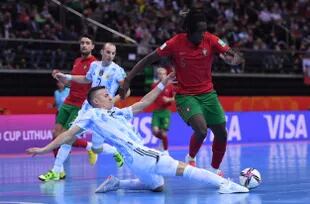Argentina cae ante Portugal por 1 a 0 en la final del Mundial de futsal