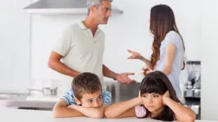 Las discusiones de pareja suelen tener un efecto nocivo sobre los niños.