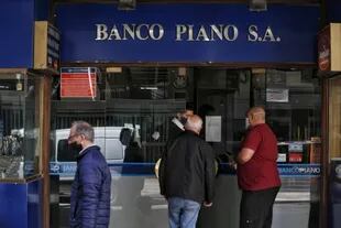 Sucursal de Banco Piano en la city porteña