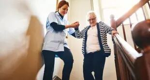 Elderly patients need help getting to the bathroom.