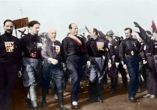 La Marcha sobre Roma dio paso a la dictadura fascista de Benito Mussolini.