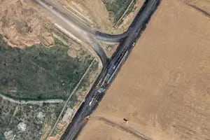 Las imágenes satelitales que revelan “las obras de construcción” que está realizando Egipto