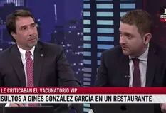 La reacción de Feinmann y Jony Viale ante el video de Ginés González García insultado