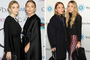 Antes y después: las gemelas Olsen
