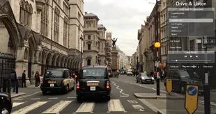 Londres es una de las ciudades donde es posible simular el manejo