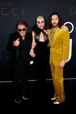 Pacino, Gaga y Leto fueron el centro de las miradas y destacaron por su elegancia