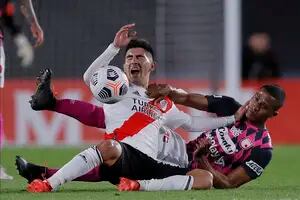 Lo pidió Gallardo, no convirtió goles, festejó en River y todos lo quieren como el mejor compañero