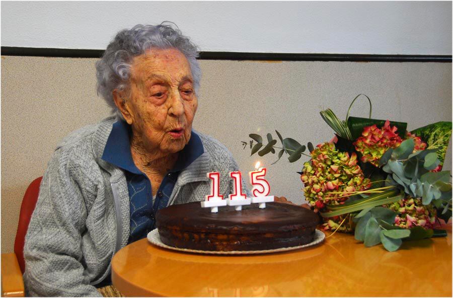 Maria Branyas se convirtió en la mujer más longeva con 115 años