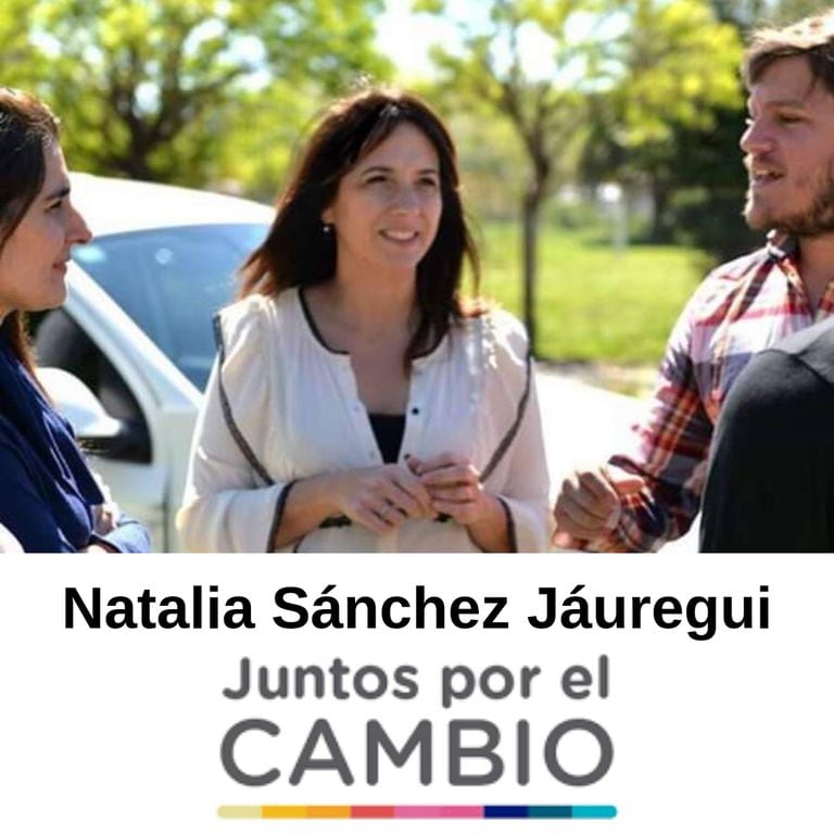 Natalia Sánchez Jáuregui integró la lista de Juntos por el Cambio en las elecciones de 2019