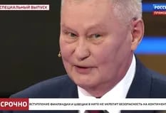 Un excoronel ruso criticó la invasión a Ucrania en la televisión estatal