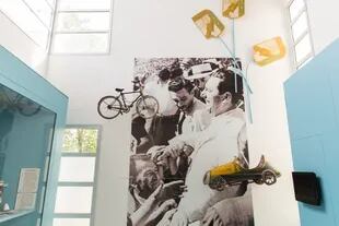 El Museo de Perón, inaugurado en 2008 en la casa de Camarones que habitaron los padres del ex presidente.