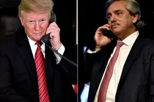 Trump llamó a Fernández para felicitarlo por su triunfo en las elecciones