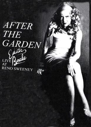Panfleto publicitario del show de Edie Beale en el club Reno Sweeney de Nueva York, año 1978