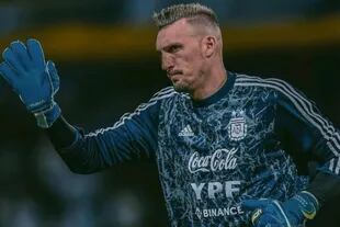 Franco Armani was the goalkeeper of the national team in the qualifying match against Venezuela