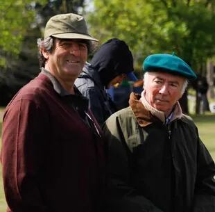 Marcos Uranga (derecha), junto con su cuñado, Rodrigo Rueda. En 1978 ganaron el primer Mundialito