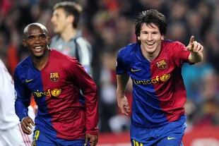 Con Lionel Messi ganó dos Champions League; en la final de 2009 ante Manchester United convirtieron un gol cada uno en el triunfo de Barcelona