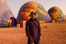 El impactante viaje de Hamilton en globo aerostático sobre Namibia y el "reinicio que cambió su vida"